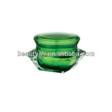 Diamond plastic jars for cosmetics